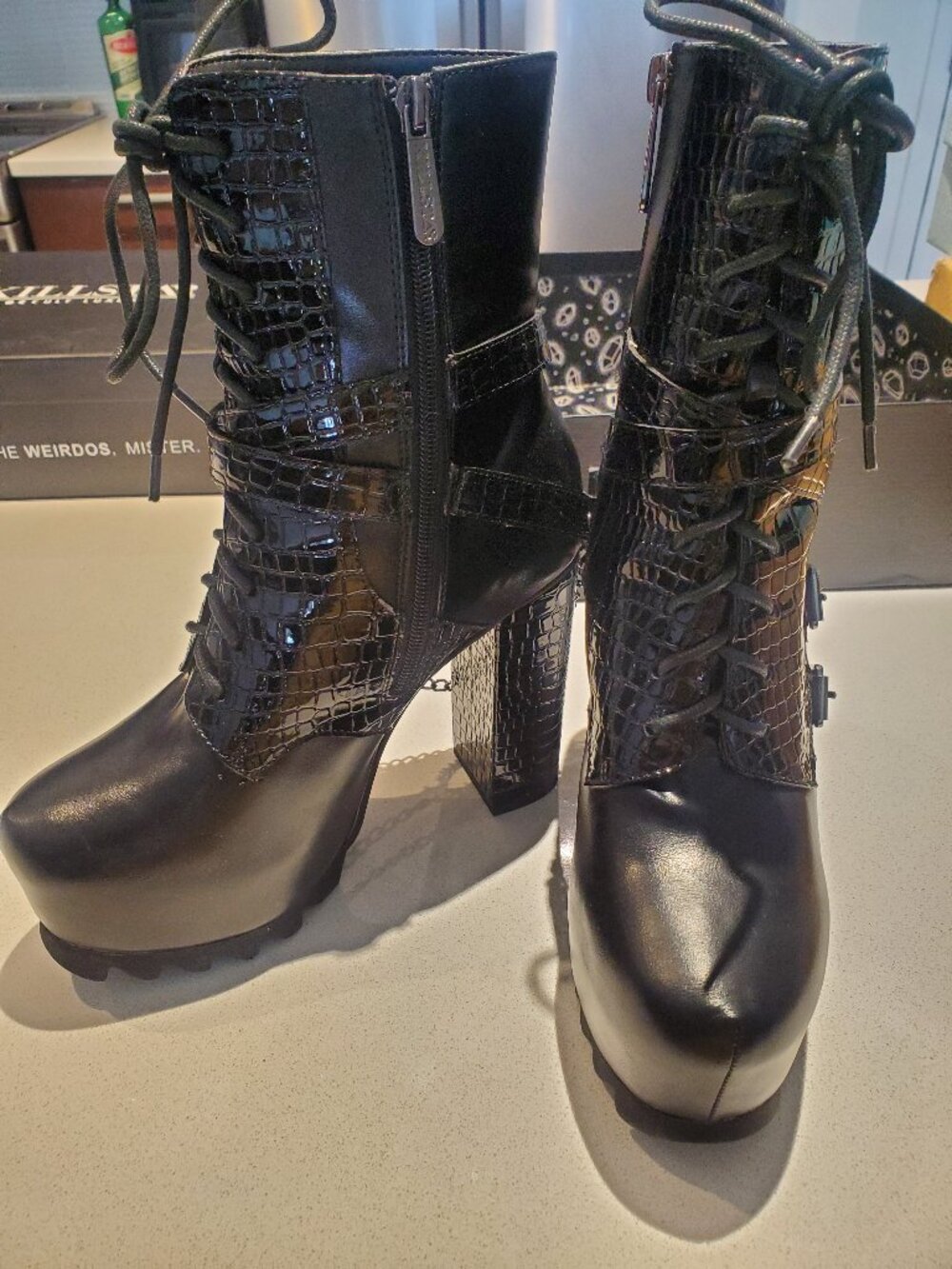 KILLSTAR - Darklings Boots (Size EU 39 / US 8)
